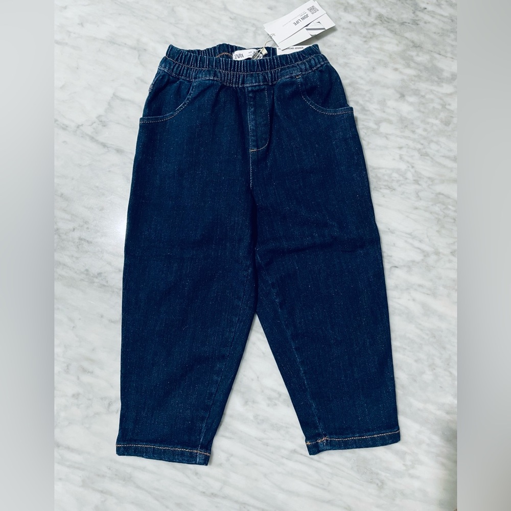 Zara girls jeans size 3-4 NWT